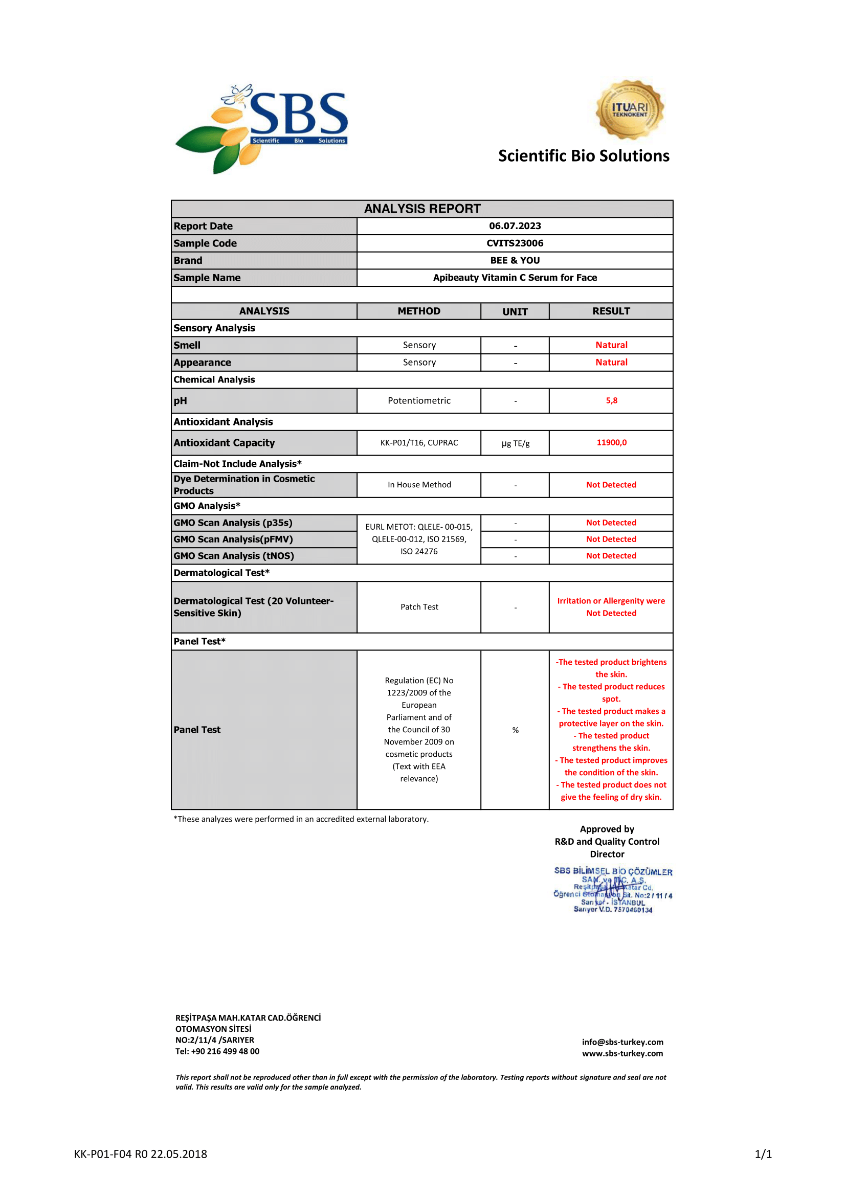 Apibeauty Vitamin C Serum for Face