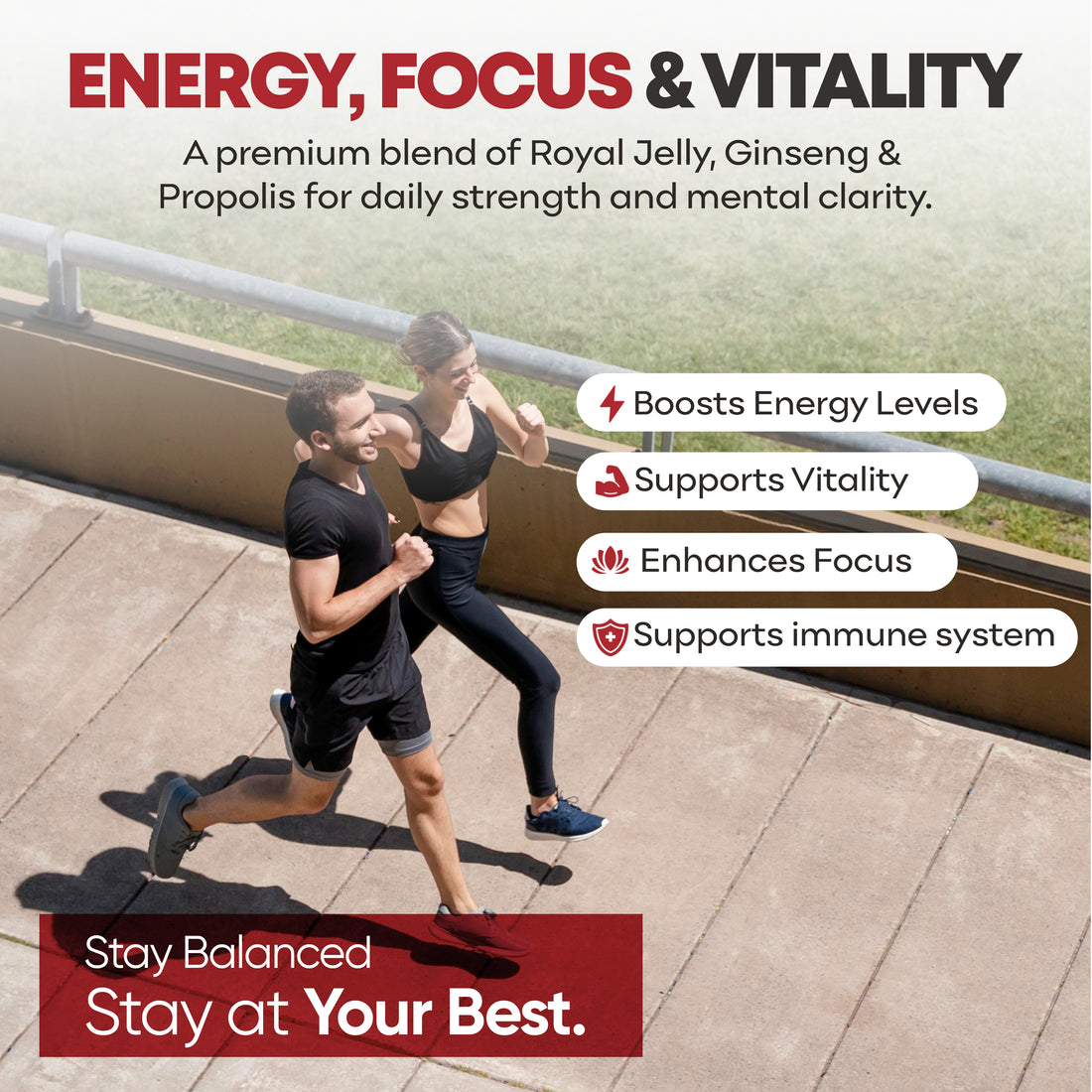 Royal Jelly+Ginseng+Propolis Tablets Ultra Potency