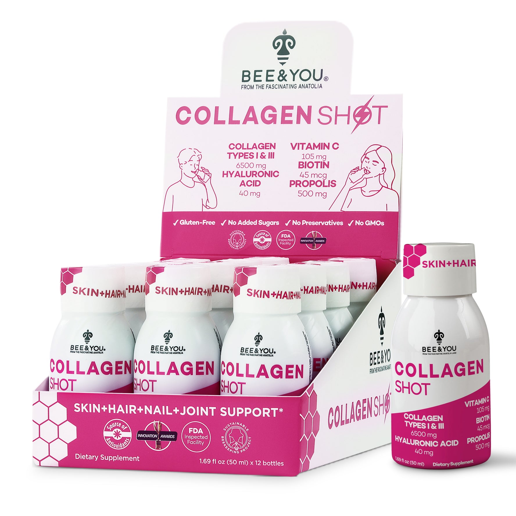 Collagen Propolis Shot x12