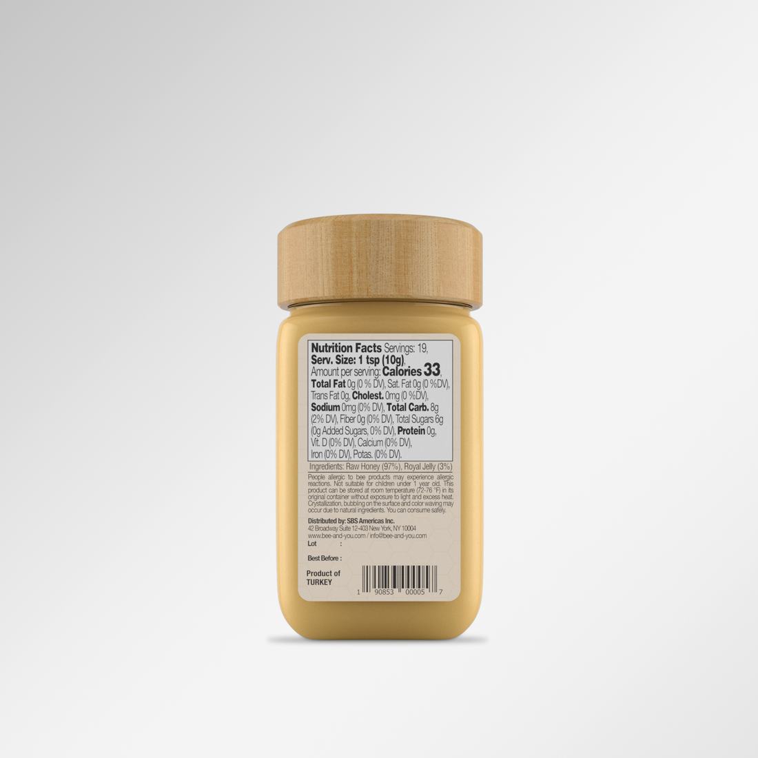 Royal Jelly Raw Honey