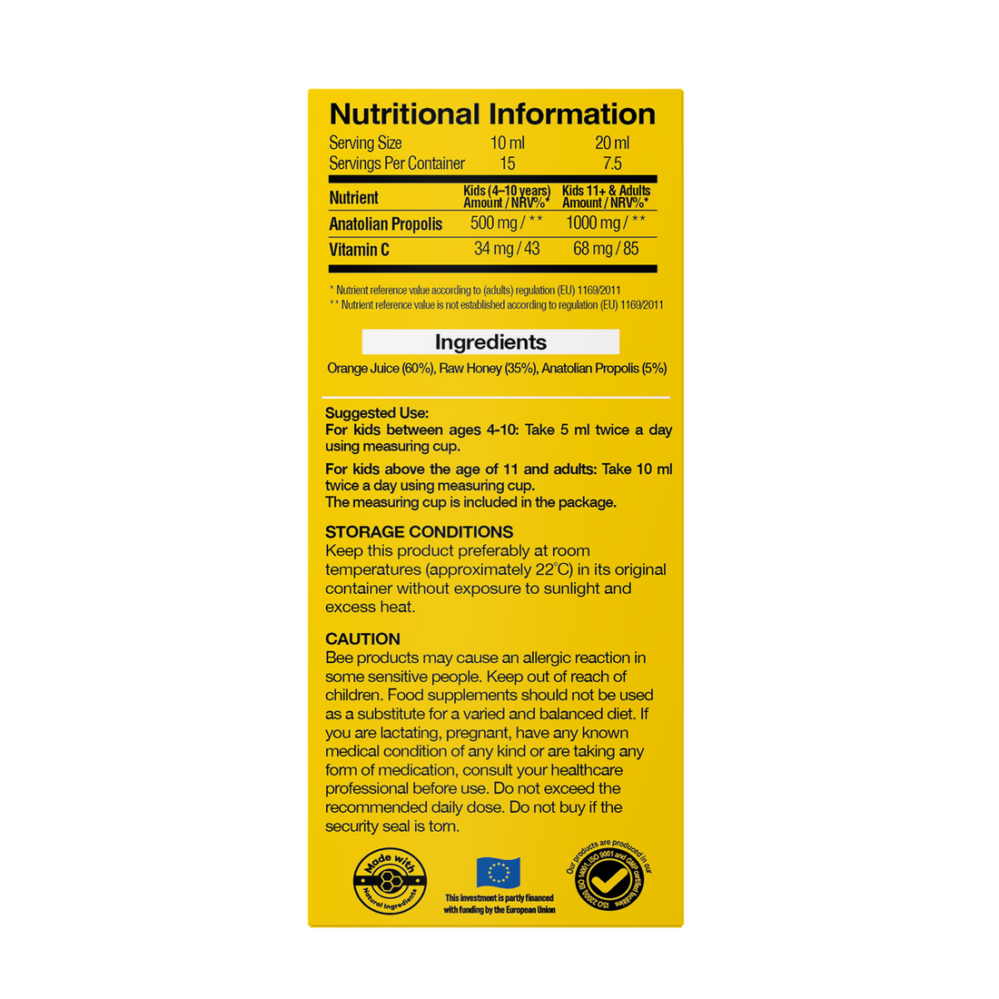 Propolis Cough Syrup