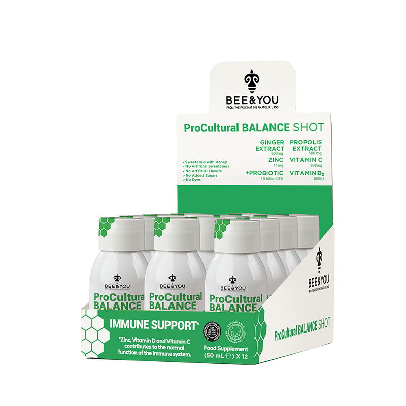 Propolis Immune Shot - Probiotic, 50 ml x 12