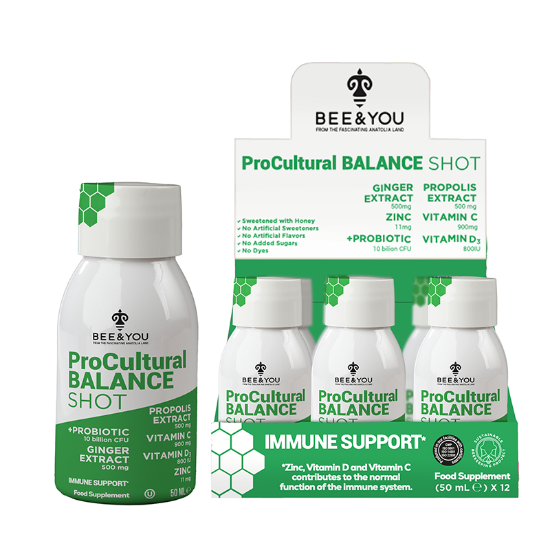 Propolis Immune Shot - Probiotic, 50 ml x 12