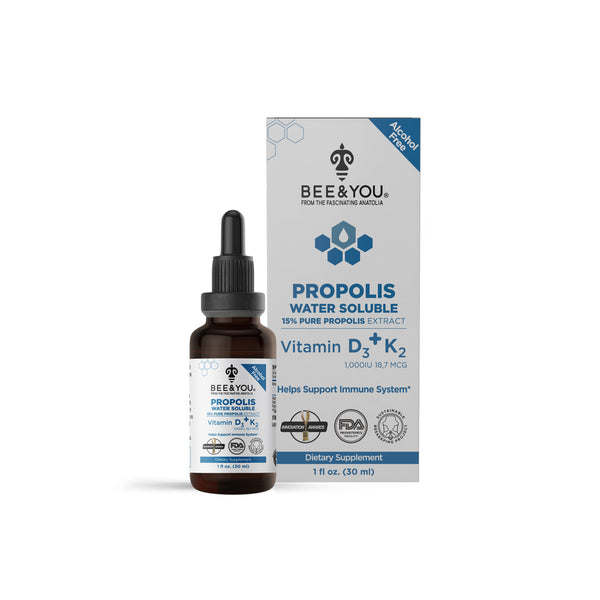 Propolis Water Soluble %15 with D3 + K2