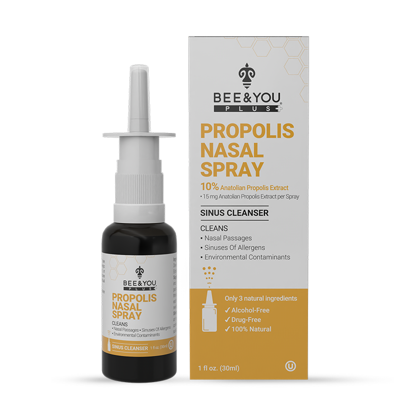Plus Natural Propolis Nasal Spray Bee You UK